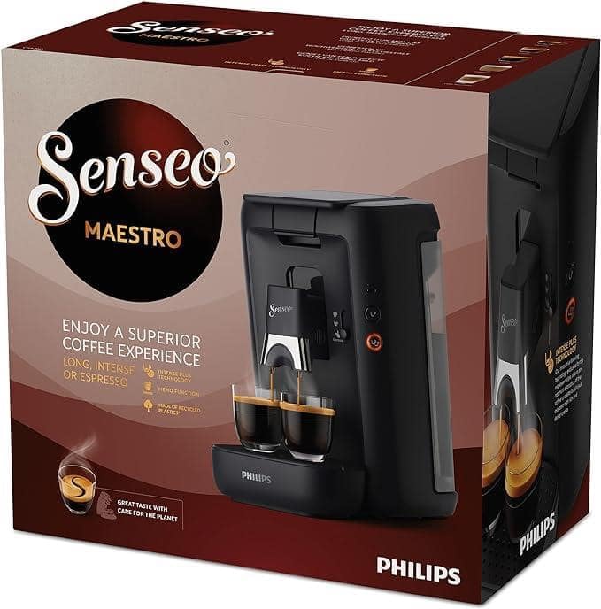 Kaffeepadmaschine 3 Kaffeestile Intense Plus 1,2L Tank schwarz - Bild 7
