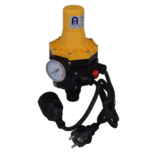 Pumpensteuerung Druckschalter mit Trockenlaufschutz fuer Gartenpumpen