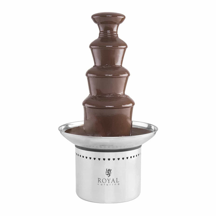 Schokobrunnen 4 Etagen Edelstahl 6 kg für Buffet und Events