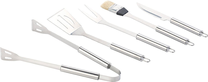 Grillbesteck-Set Edelstahl 5-teilig im Aluminium-Koffer - Bild 2