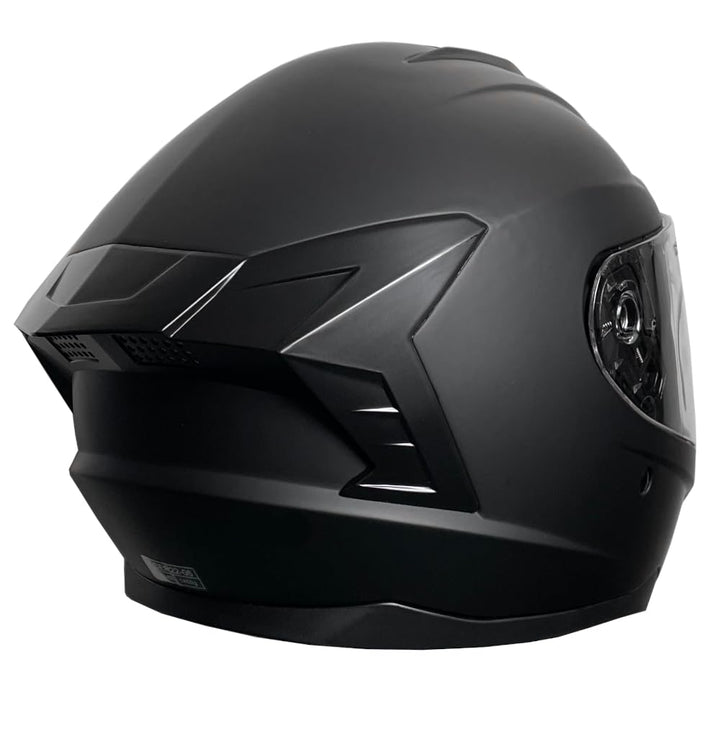 Integralhelm Motorrad ECE-R 22.06 ABS-Schale Grösse M schwarz matt - Bild 4