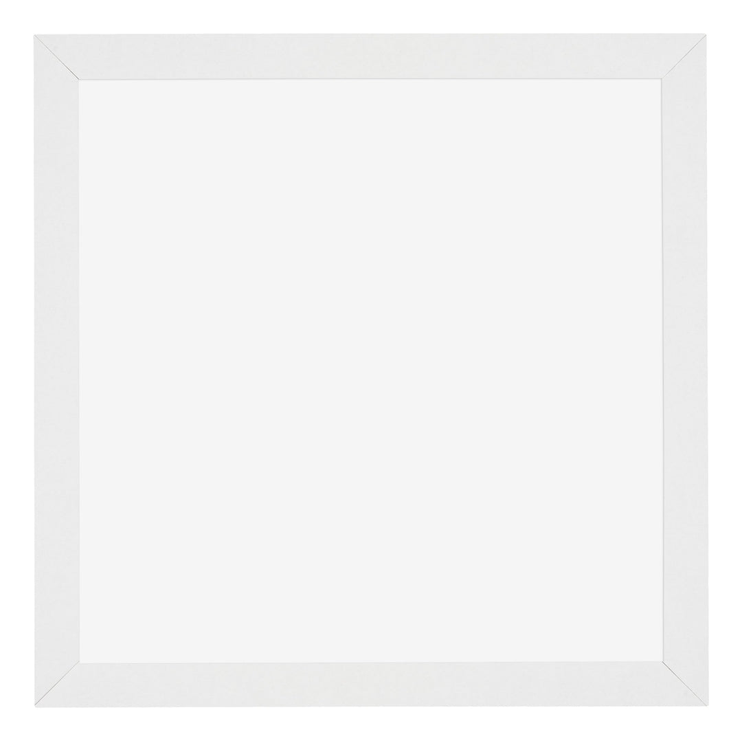 Bilderrahmen 70x70 cm Weiss Hochglanz MDF mit Kunstglas - Bild 3