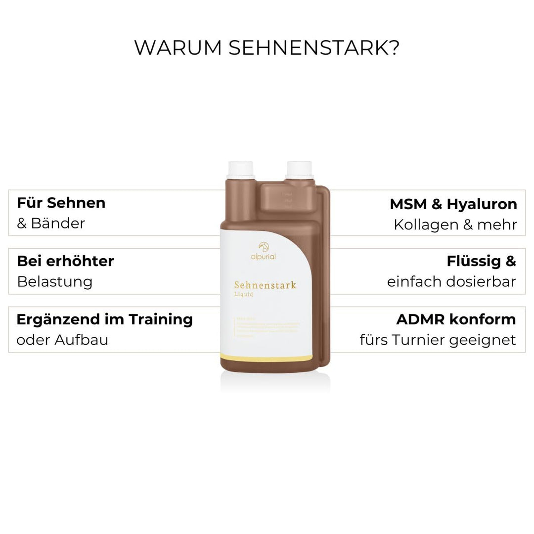 Ergänzungsfuttermittel Pferd Sehnen &amp; Bänder mit MSM, Hyaluron &amp; Kollagen - Bild 3
