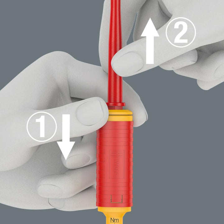 Drehmoment-Handhalter VDE einstellbar 0,3–1,2 Nm 9 mm Hex - Bild 9