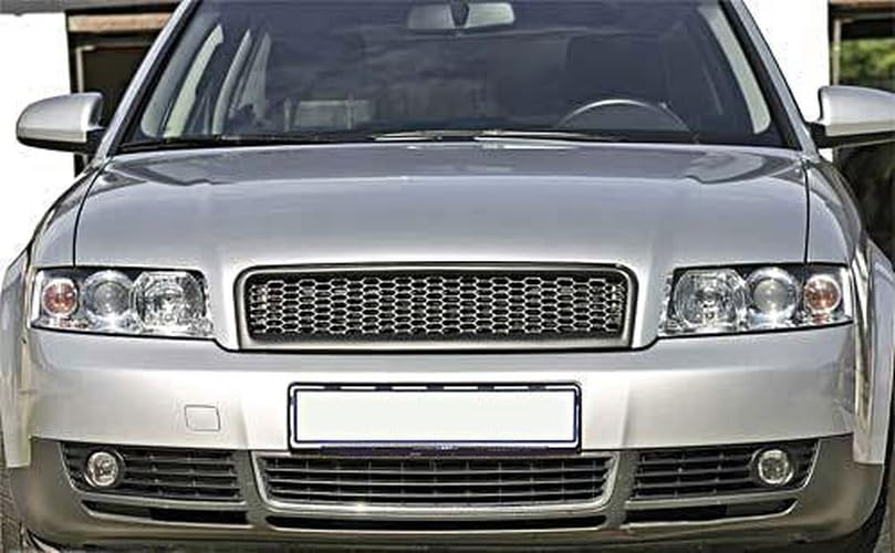 Frontgrill Schwarz ohne Emblem für Audi A4/S4 B6 8E 2001–2005 - Bild 2