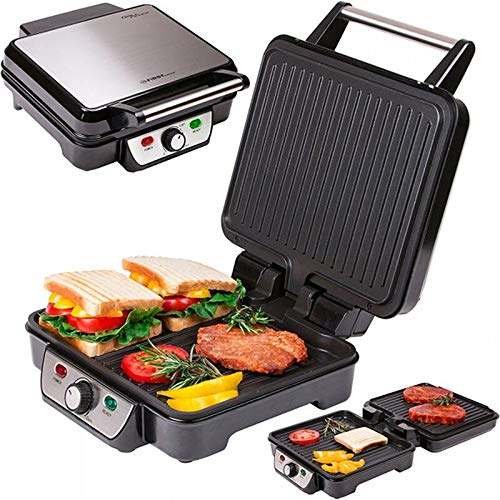 Elektro-Tischgrill Kontaktgrill 1800W mit Antihaftbeschichtung klappbar - Bild 7