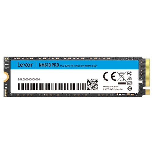 M.2 NVMe SSD 1TB PCIe Gen3x4 bis 3300 MB/s Lesen