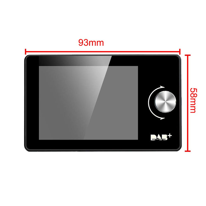 DAB+ Adapter Autoradio mit 2,8" LCD Display Bluetooth FM-Sender - Bild 2