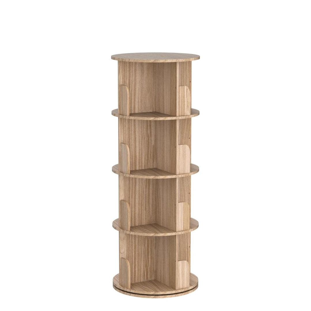 Drehbares Bücherregal Massivholz 4-stöckig 360° für Kinder - Bild 4