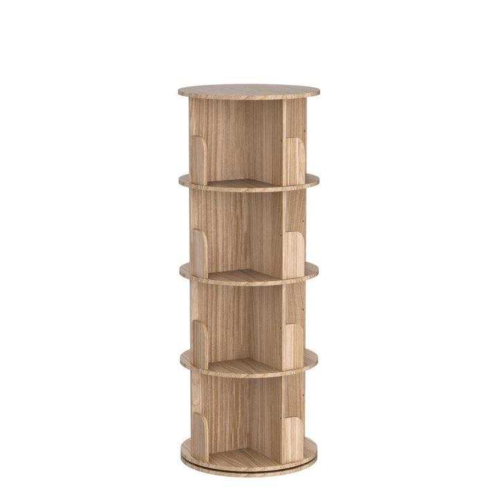 Drehbares Bücherregal Massivholz 4-stöckig 360° für Kinder - Bild 4