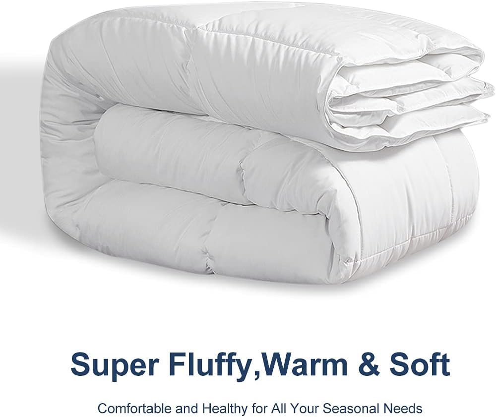Winterdecke 200x200 cm 450GSM Daunenalternative OEKO-TEX - Bild 7