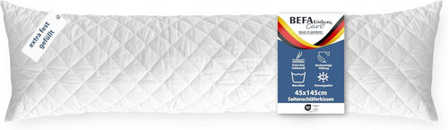 Seitenschläferkissen 40x145 cm Extra Fest Hohlfaser für Schwangerschaft