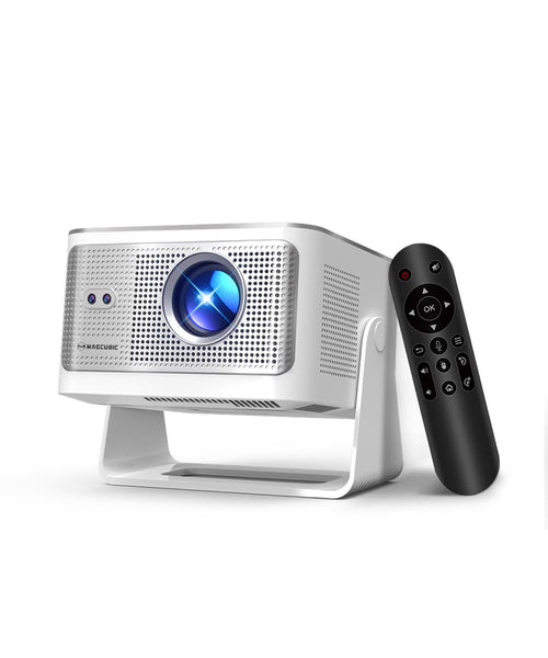 Mini Beamer Full HD 1080p Android 14 mit Auto-Fokus 600 ANSI Lumen