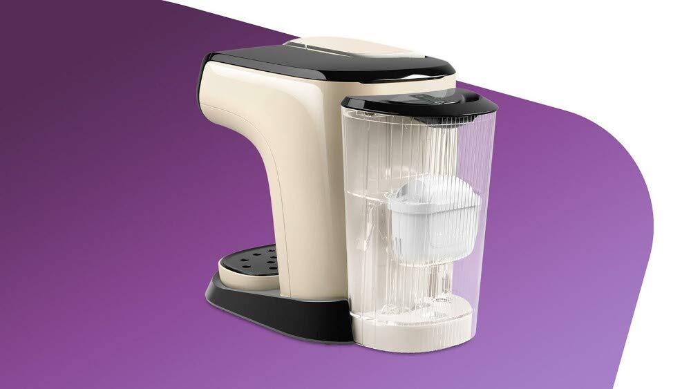 Kapselmaschine mit Getränkepersonalisierung BRITA-Filter 1500 W Creme - Bild 2