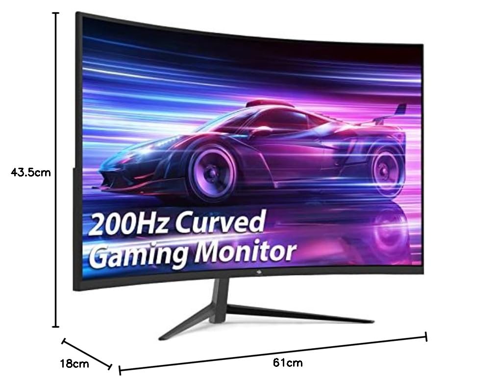 Curved Gaming Monitor 27 Zoll VA 180Hz 1ms FHD FreeSync - Bild 10