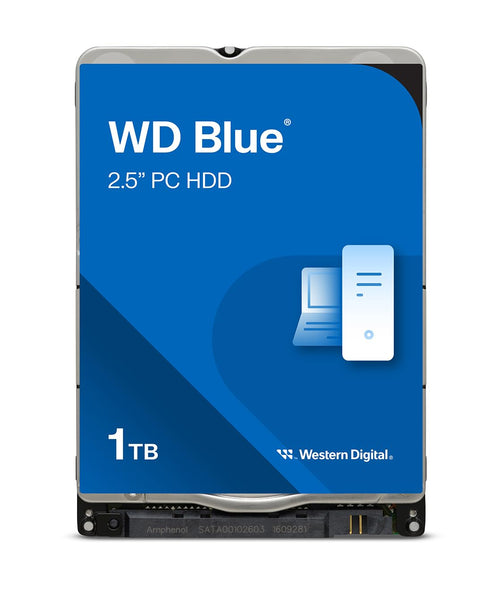 Interne HDD 2,5 Zoll 1 TB SATA 5400 U/Min für PC & Laptop
