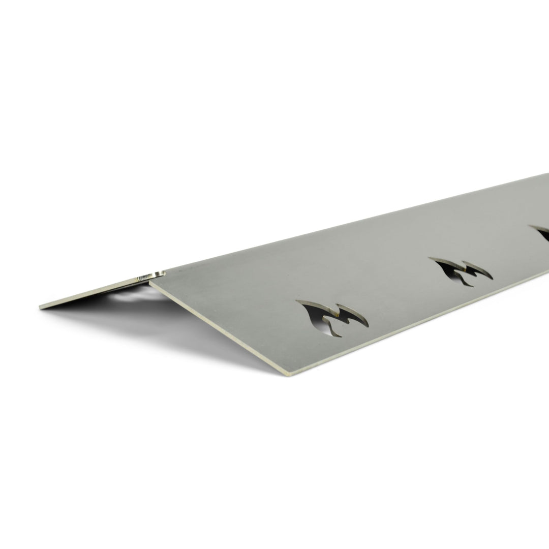 Brennerabdeckung Edelstahl 375x120mm 1,5mm stark für Gasgrill - Bild 3