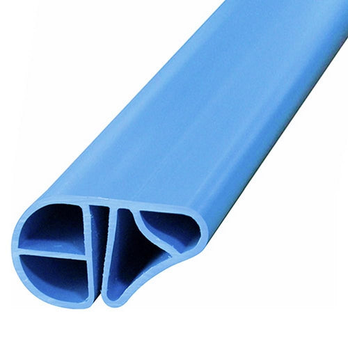 Pool Handlauf Set Rundpool Ø 350-360 cm Hart-PVC UV-beständig blau