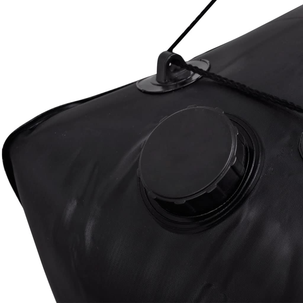 Campingdusche Solar 40 L PVC schwarz für Outdoor - Bild 3