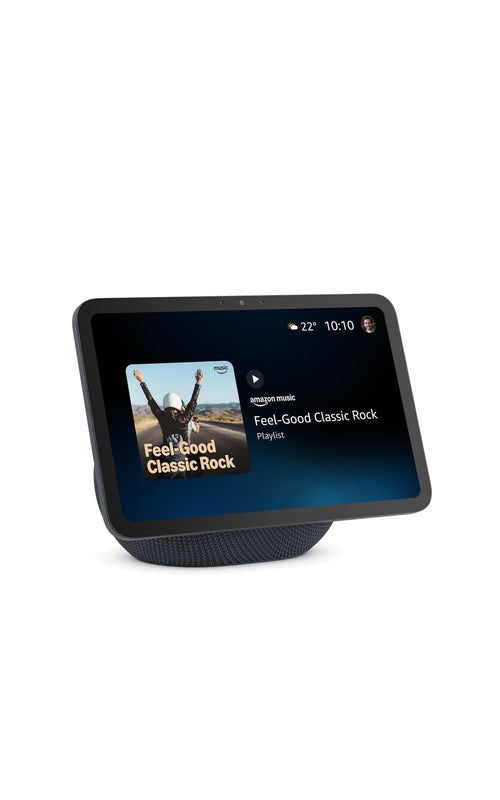 Smart Display 8,7 Zoll HD 3D-Audio Alexa Smart-Home-Hub Graphit