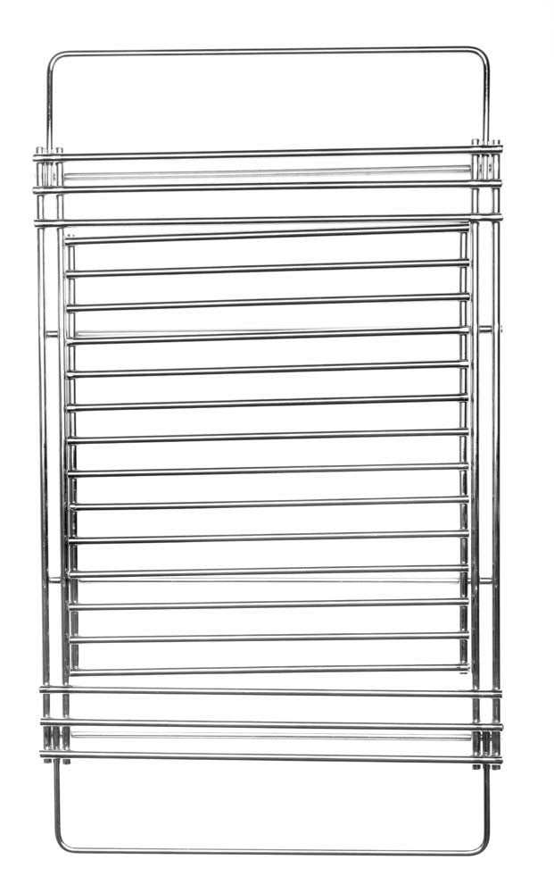 Grillrost verchromt 28x39 cm Rost-in-Rost-System für Gas- und Holzkohlegrill - Bild 4