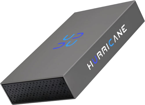 Externe Festplatte 2TB 3,5 Zoll USB-C Aluminium mit Netzteil