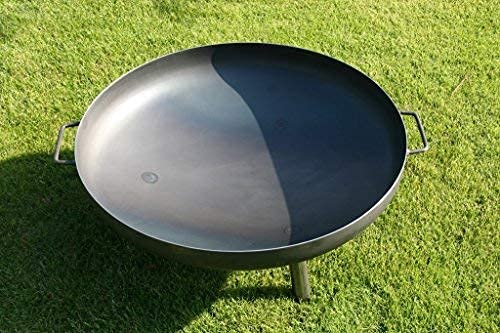 Feuerschale Stahl Ø 55 cm mit abschraubbaren Beinen für Garten - Bild 6