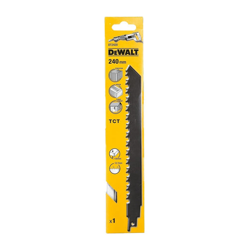 Säbelsägeblatt Bi-Metall 240mm für Porenbeton & Ziegelstein