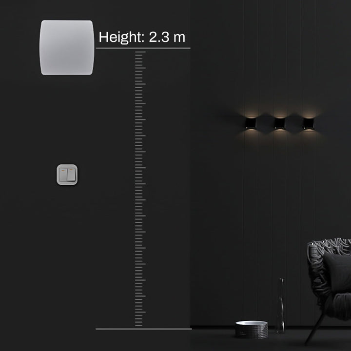 Badlüfter 100mm mit Nachlauf und Rückstauklappe leise 34dB - Bild 7