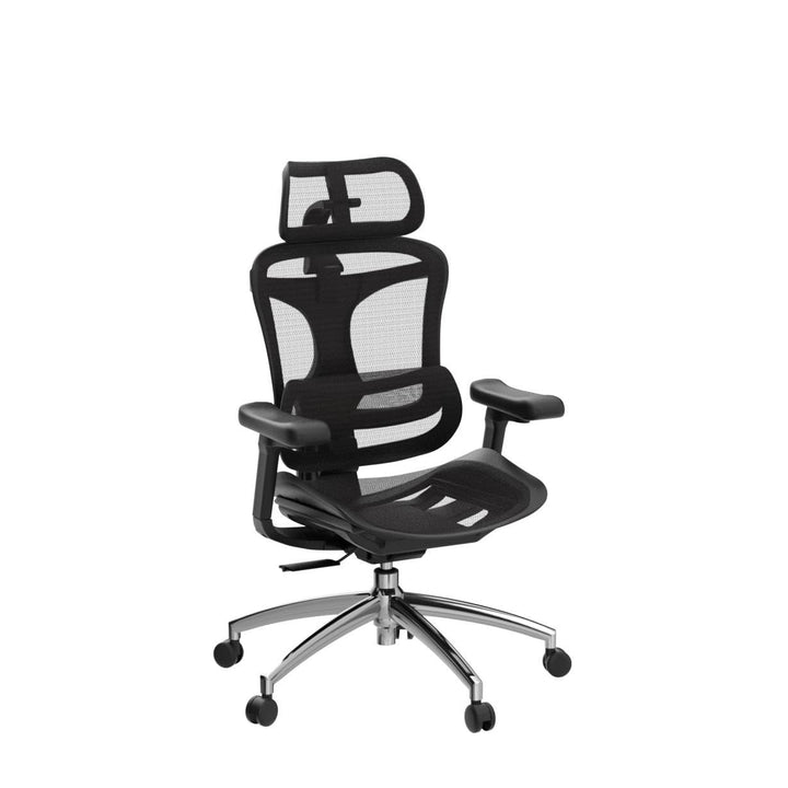 Ergonomischer Bürostuhl Netz mit dynamischer Lendenstütze bis 150 kg - Bild 4