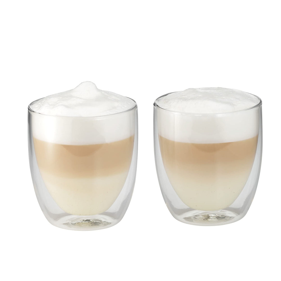 Doppelwandige Cappuccino Gläser 250ml Borosilikatglas 6er Set - Bild 7