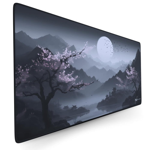Gaming Mauspad XXL 900x500mm Sakura Design wasserabweisend