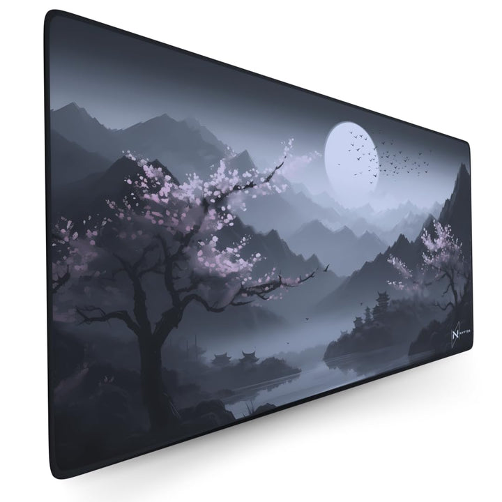 Gaming Mauspad XXL 900x500mm Sakura Design wasserabweisend