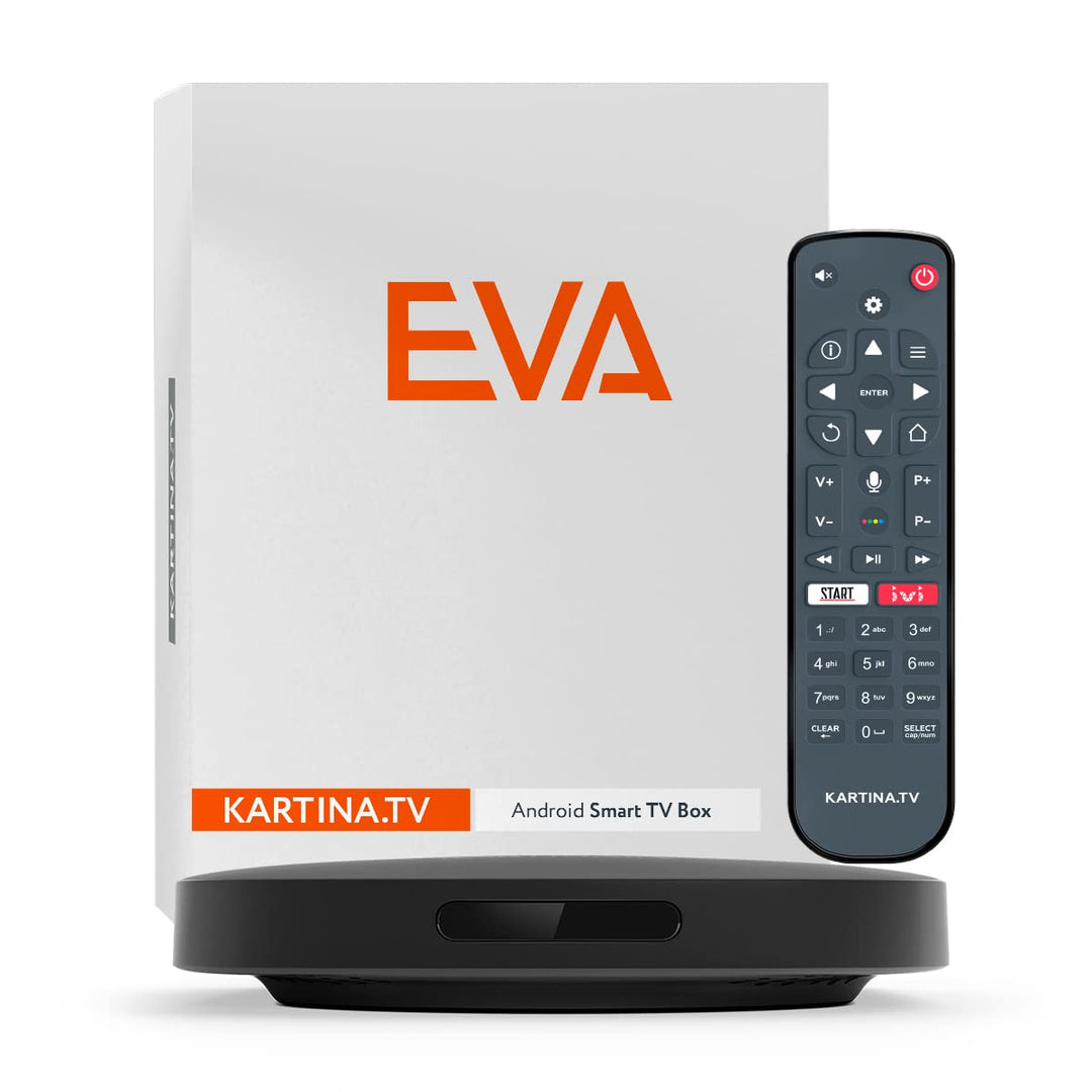 IPTV Receiver 4K Android TV mit WiFi, Bluetooth &amp; USB
