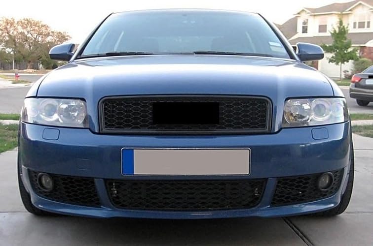 Frontgrill Schwarz ohne Emblem für Audi A4/S4 B6 8E 2001–2005 - Bild 3