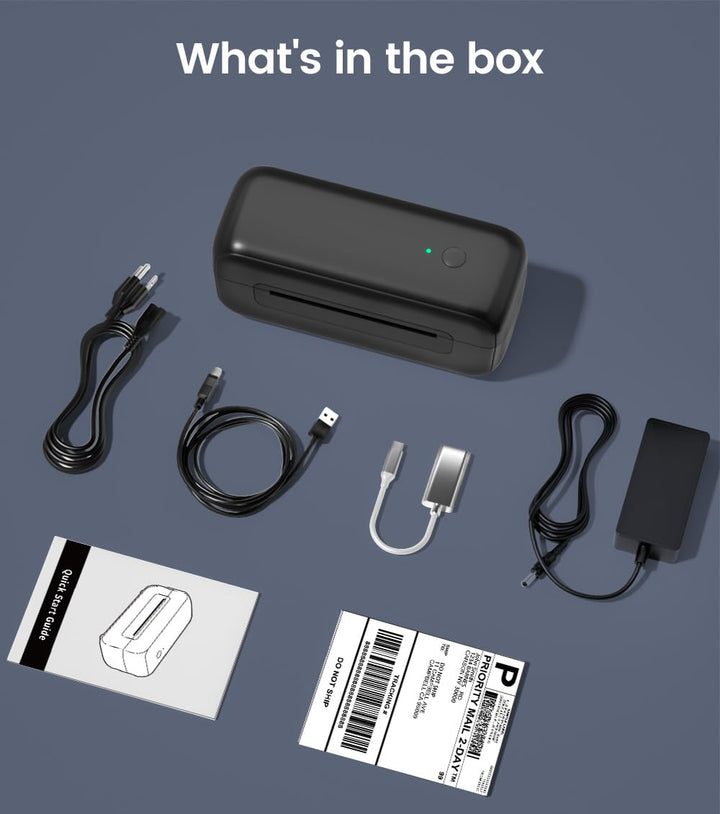 Etikettendrucker Bluetooth 4x6 Zoll Thermodruck für Versand &amp; Handel - Bild 7
