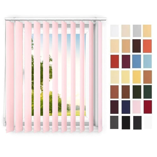 Vertikaljalousie Massgefertigt Wand-/Deckenmontage 500–3000x1000–4000mm