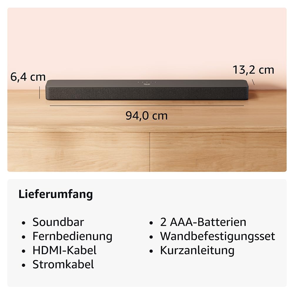 Soundbar 3.1-Kanal Dolby Atmos DTS:X All-in-one für Fire TV - Bild 7