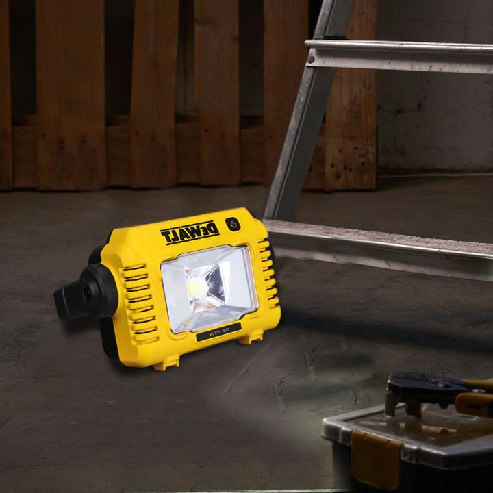 Akku-Baustellenleuchte 18V 2000 Lumen IP54 stufenlos verstellbar - Bild 4