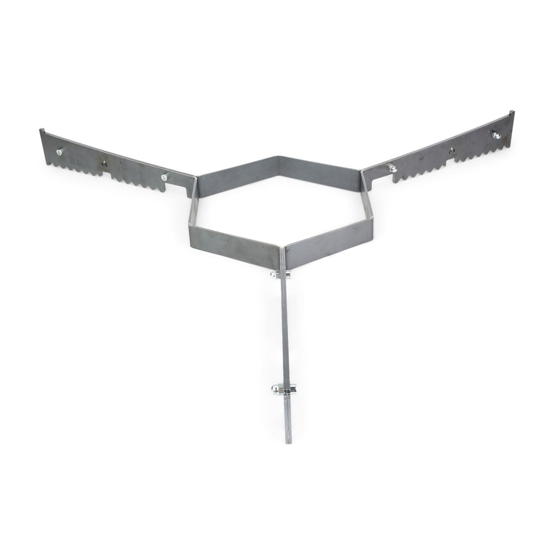 Auflageleisten Feuerplatte 80cm Stahl für Feuertonne &amp; Kugelgrill