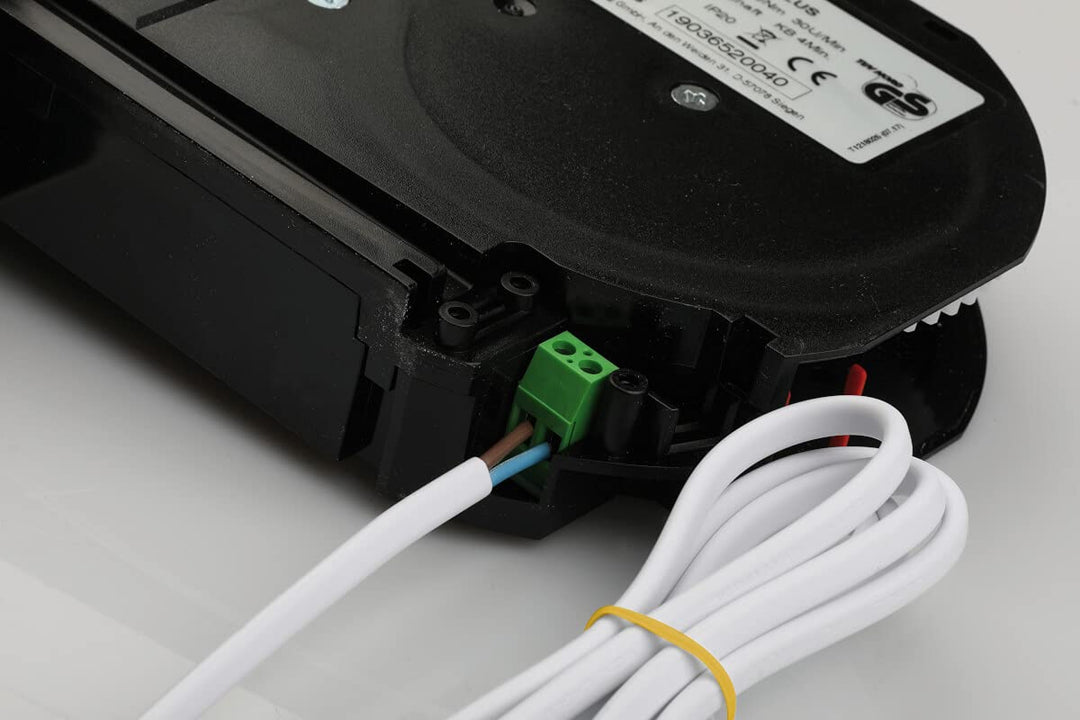 Elektrischer Gurtwickler Unterputz 23mm Gurt bis 6m² Rolladenfläche - Bild 5