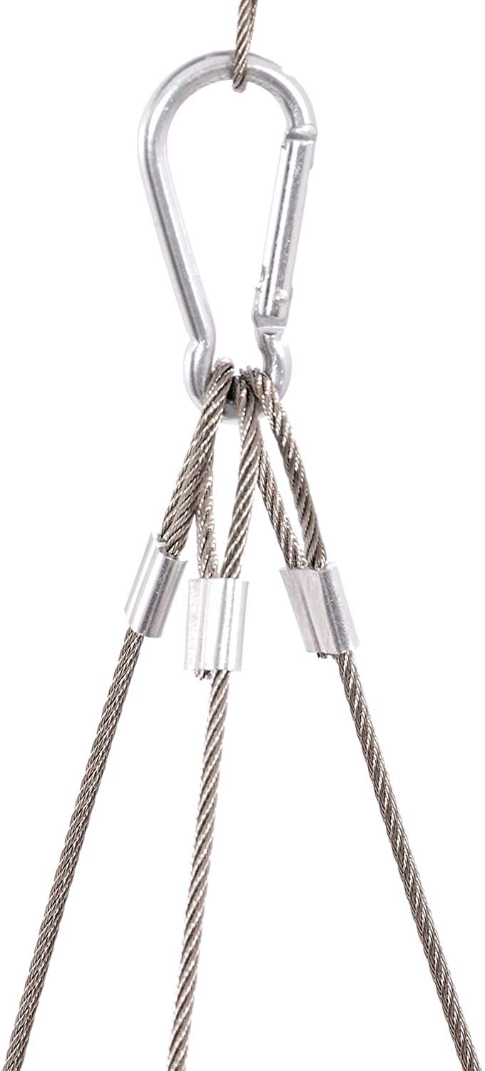 Grillrost Edelstahl 304 rund 60 cm für Schwenkgrill mit Seil - Bild 8