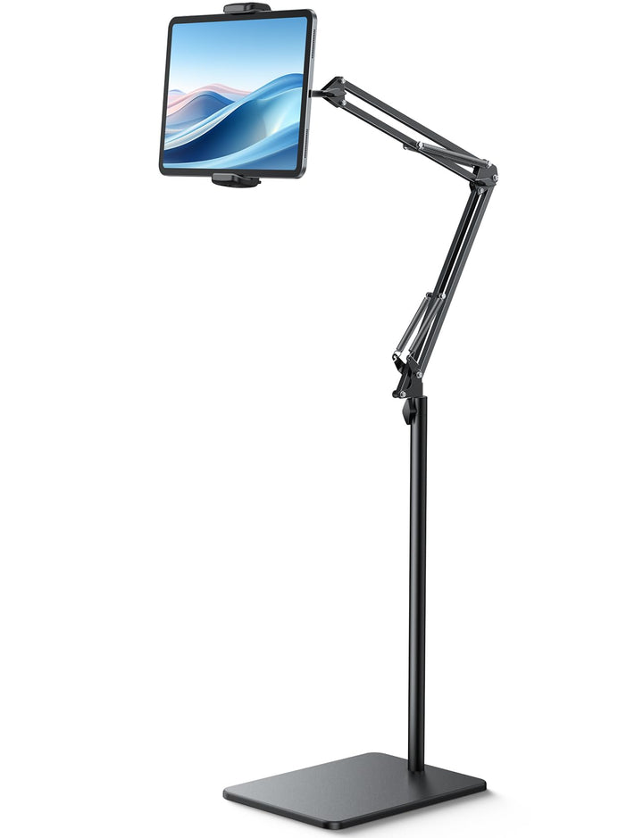 Tablet Bodenständer höhenverstellbar 73–150 cm für 4,7–13 Zoll