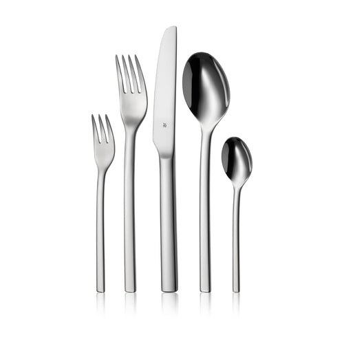 Besteck-Set 60-teilig Edelstahl poliert für 12 Personen