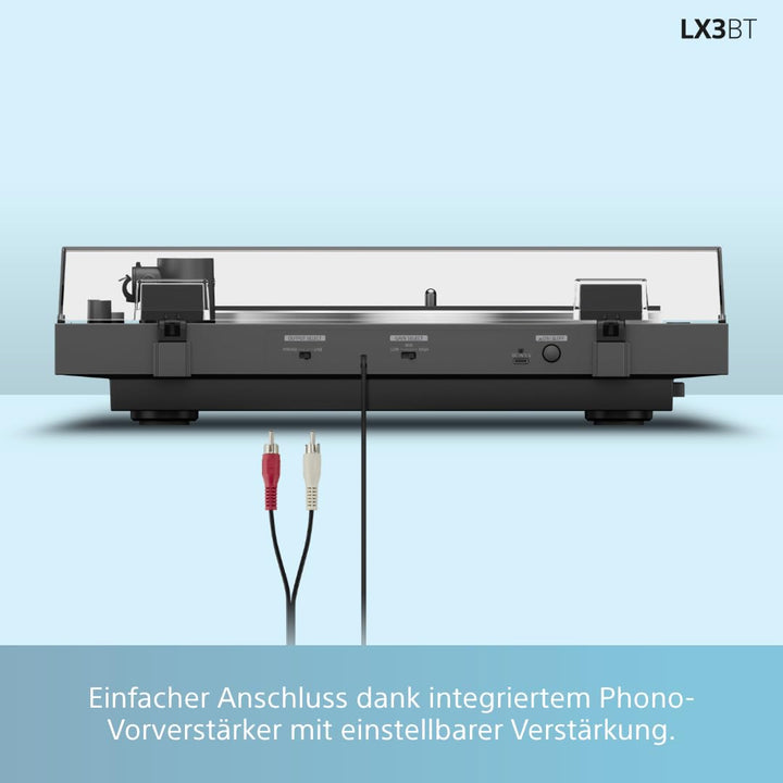 Bluetooth-Plattenspieler vollautomatisch Hi-Res Audio 33/45 RPM - Bild 8