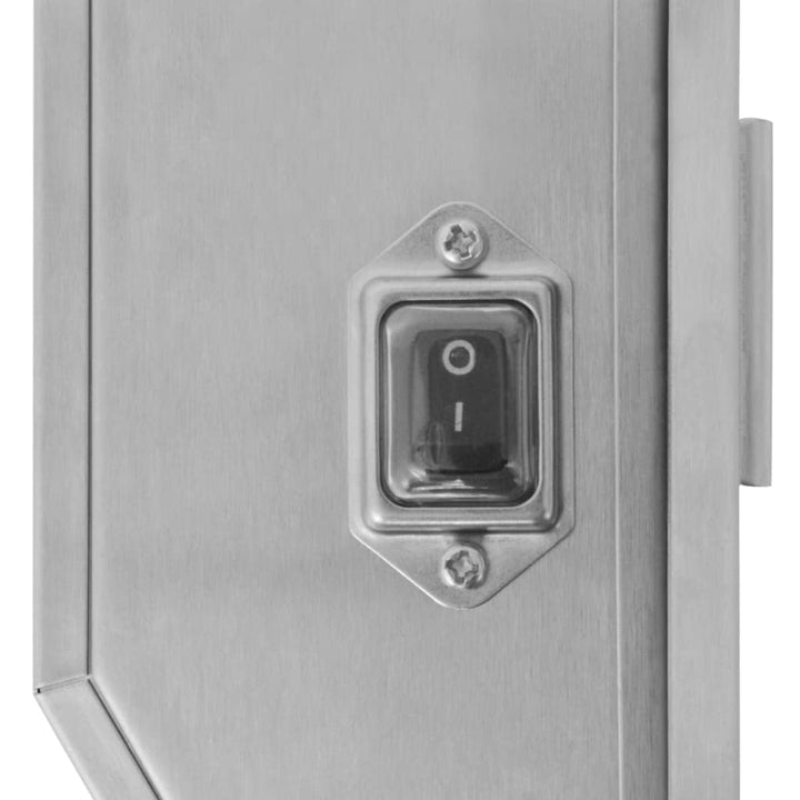 Grillspiessmotор Edelstahl 4W netzbetrieben für Rotisserie 8x8mm - Bild 5