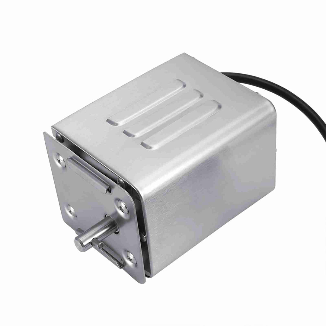 Grillmotor Rotisserie Edelstahl 15W 50-70kgF für Spiessbräter - Bild 5