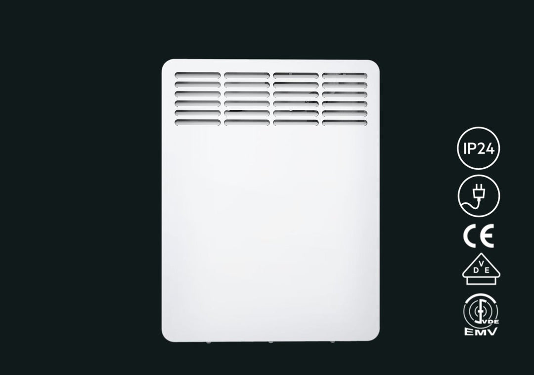 Wandkonvektor Elektroheizung 500 W mit LCD und Wochentimer für 6 m² - Bild 4