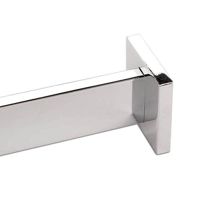 Handtuchhalter Aluminium Chrom 325 mm zur Wandmontage, 2er-Set - Bild 2