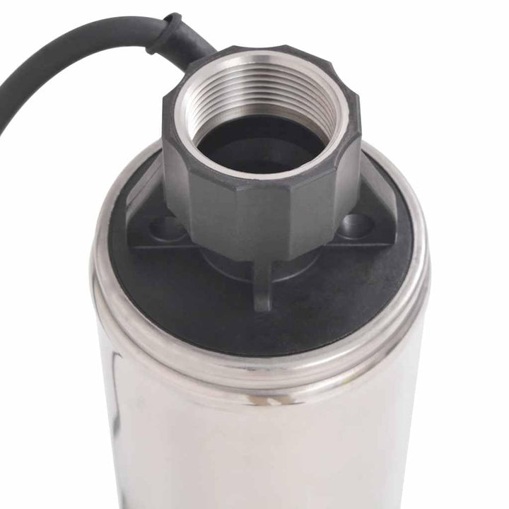 Tiefbrunnenpumpe Edelstahl 900 W 60 m Foerderhöhe 4500 l/h - Bild 2